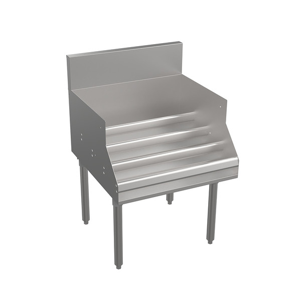 Krowne KR24-24RD Underbar Liquor Bottle Display Unit, freestanding, 24"W x 24"D