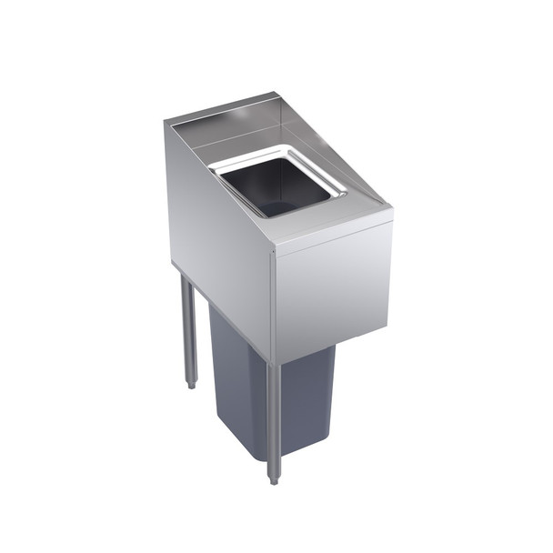 Krowne KR24-T14L Underbar Trash Station, 14"W x 24"D