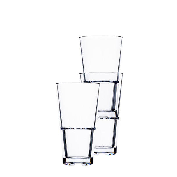 Hospitality Brands HUF083-012 Bold Drinkware Hi-Ball Tumbler, 14 oz. (12/Case)