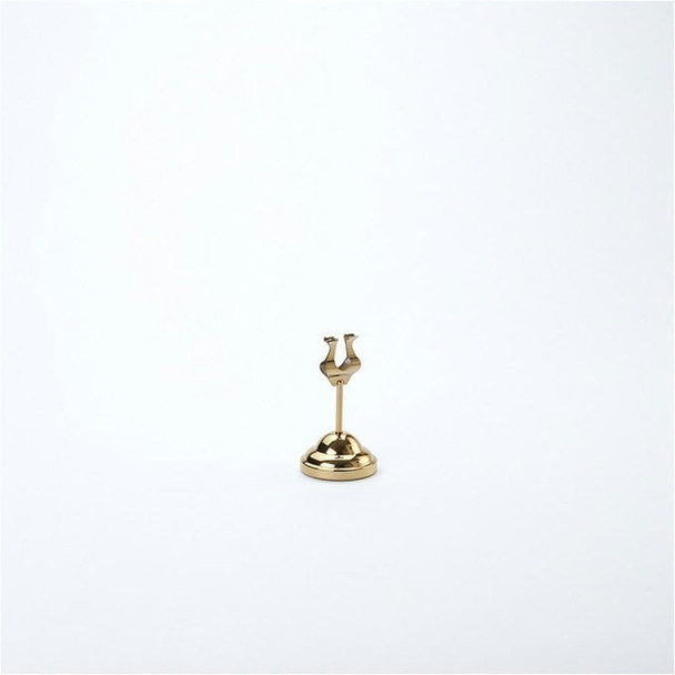 American Metalcraft HPG4 Number Stand, 4"H, Weight Harp, Metal, Gold