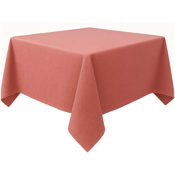 FORTUNE TC-46X46-Rose Table Cloth, 46" x 46", Square Rose