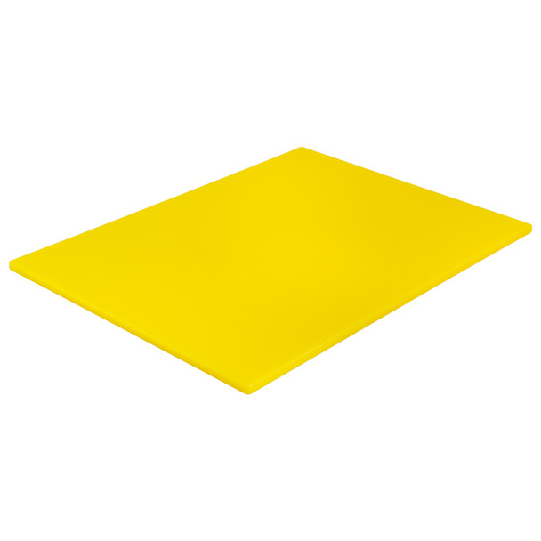 Browne 57361817 Cutting Board, 18" x 24" x 1/2", Yellow