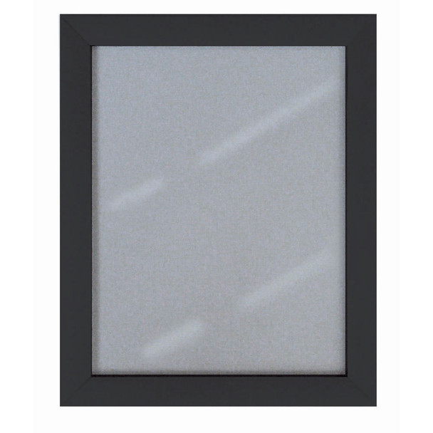 Aarco SN1185BK Snap Frame, 11"x8 1/2", Wall Mounted, Black Frame