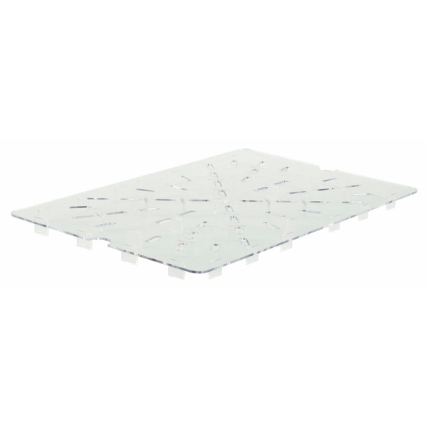 Winco PFSF-DS Drain Shelf, for PFSF & PFFW, Clear, 13" x 21-1/8"