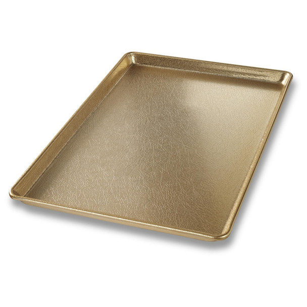 Chicago Metallic 40935 Display Pan, Half-Size, Gold, Aluminum,16 Gauge