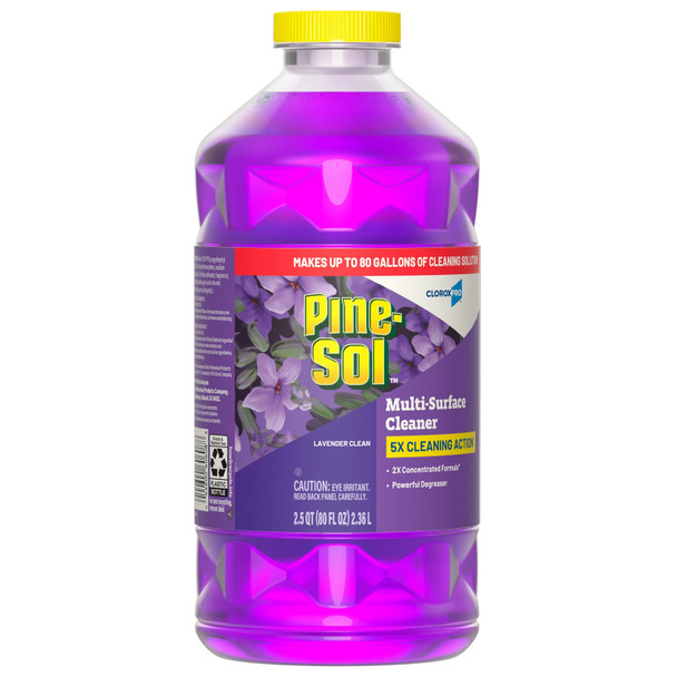 Pine-Sol Multi-Surface Cleaner, Lavender Clean, 80 Fluid Ounce