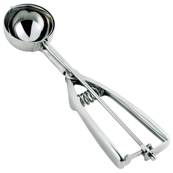 Browne 573408 Disher, Size #8, 4 oz., Stainless Steel