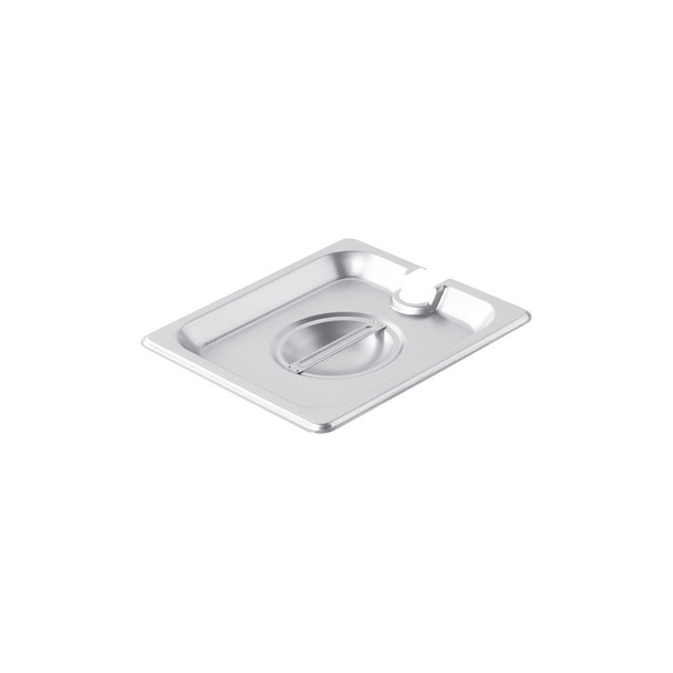 CAC SPCN-S Steam Pan Cover, 1/6 CAC, Notched