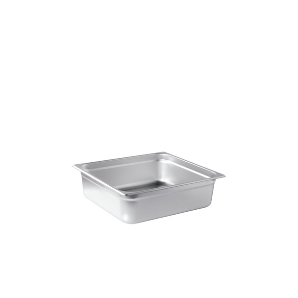 CAC STP2T-25-4 Steam Pan, 2/3-size, 4" deep, 25 gauge, Stainless Steel