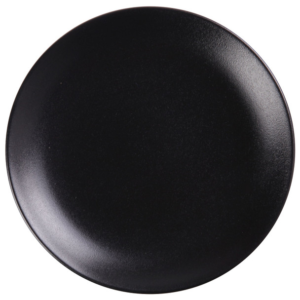 YANCO NB-310 Noble Black Plate, 10-1/2", Black, (12/Case)