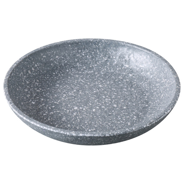 Yanco ST-408 Stone Art Salad Bowl, 8-1/2", 30 oz, Gray, Melamine