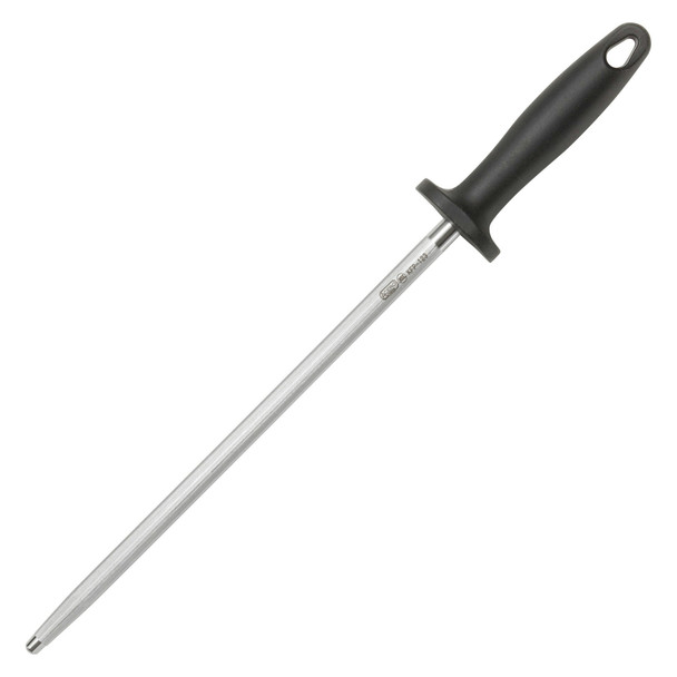 Winco KFP-123 Acero Sharpening Steel, 12", Round, Extra-fine grit