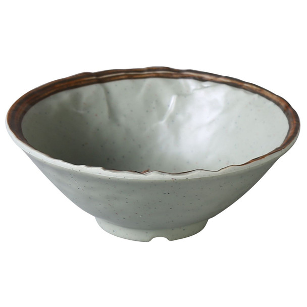 Yanco YO-5004 Yoto Rice Bowl, 7 oz., 4-1/2", Melamine, Matte Green
