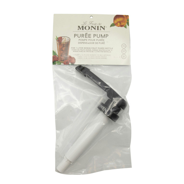 Monin P245 Plastic Black Bottle Pump, 1 Each