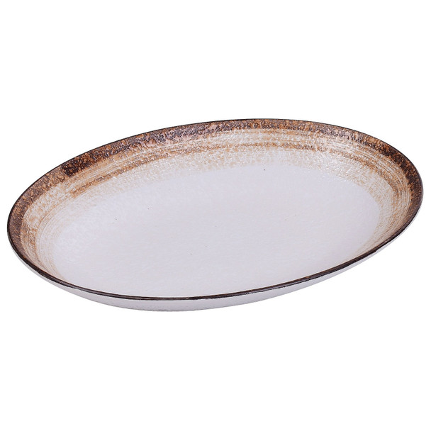 Yanco RO-2914 Rockeye-2 Porcelain Plate, 36 oz., oval, (12/Case)