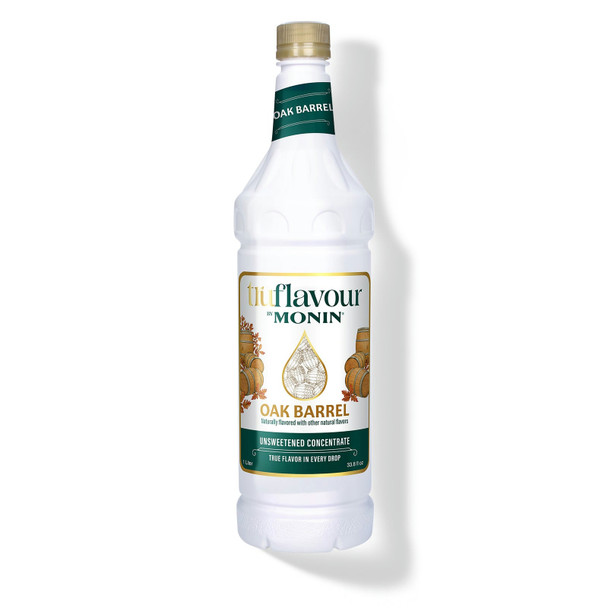 Monin Truflavour Oak Barrel Syrup, 1 Liter