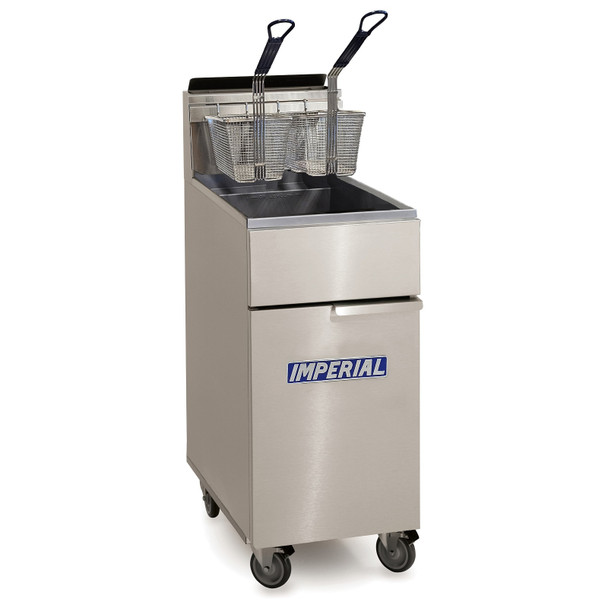 Imperial EFS-40 Elements Series Gas Fryer, 40 lbs. capacity, Floor Model