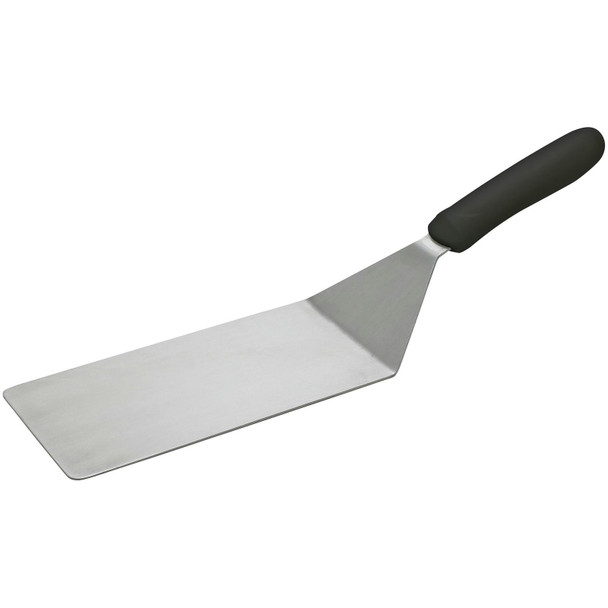 Winco TKP-42 Turner, 8" x 4", Black Handle