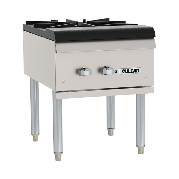 Vulcan VSP100-1 18" Natural Gas Stock Pot Range - One Section, 110,000 BTU