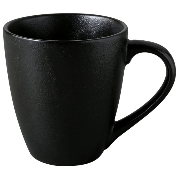 Yanco NB-012 Noble Black Mug, 3 5/8", 12oz. (36/Case)