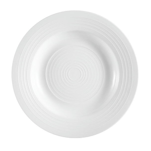 CAC TGO-120 Tango Pasta Bowl, 22 oz., 12", Bone White (12/Case)