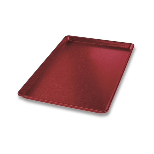 Chicago Metallic 40938 Display Pan, Half Size, 16 gauge, Anodized Aluminum, Red