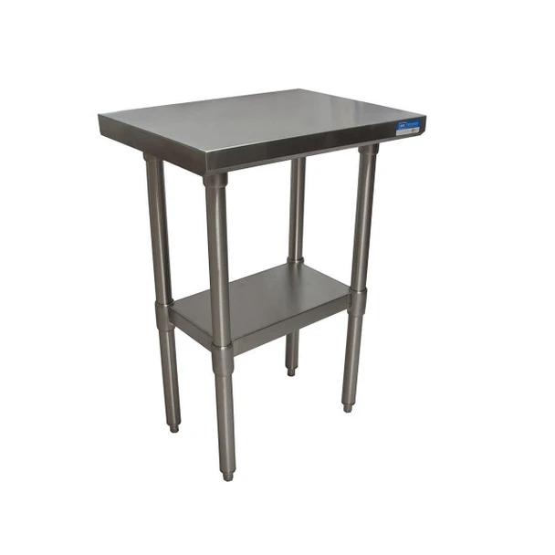BK VTT-1830 Work Table, 30"W x 18"D, Galvanized Undershelf