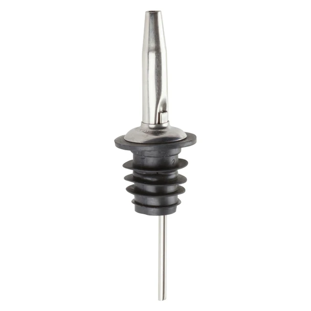 Winco PPM-4 Liquor Pourer Medium Flow, Metal Spout (12/Pack)