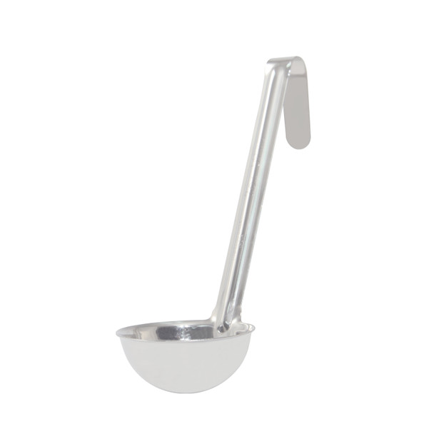 CAC SLD6-20 Ladle, 2 oz. bowl, 6" Hooked Handle