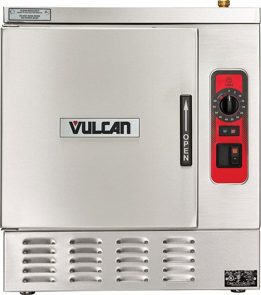 Vulcan C24EA3-1300 3 Pan Countertop 8.5kw Electric Convection Steamer w/ Professional Controls, C24EA Series (C24EA3-1300)