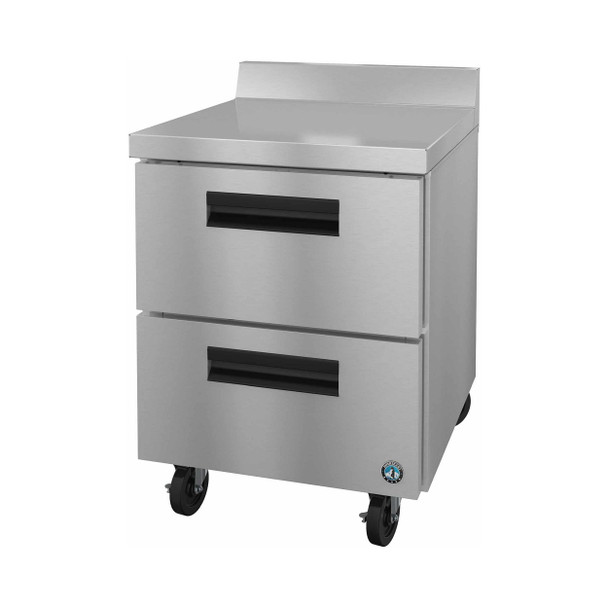 Hoshizaki WF27B-D2 Single Section Worktop Freezer, 2 Drawers