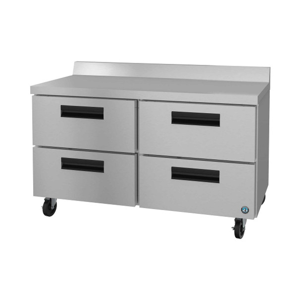 Hoshizaki WF48A-D4 Two Section Worktop Freezer, 4 Drawers