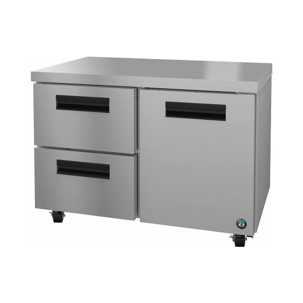 Hoshizaki UR48A-D2 Two Section Undercounter Refrigerator, 2 Drawers / 1 Door Combo