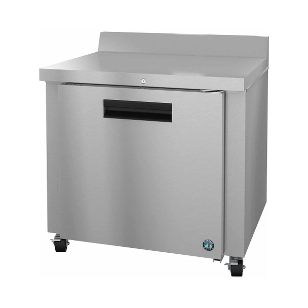 Hoshizaki WR36B-01 Single Section Worktop Refrigerator, Stainless Door with Lock