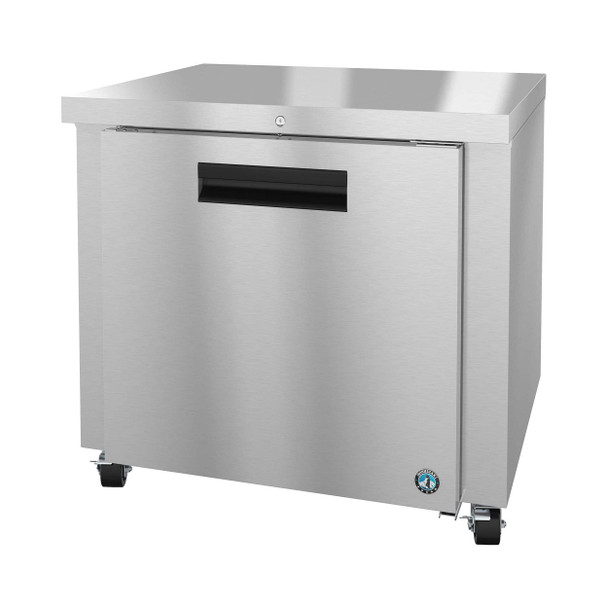 Hoshizaki UR36A-01 Refrigerator, Single Section Undercounter, Stainless Door with Lock