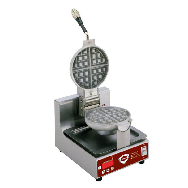 Wells BWB1SE-120V Belgian Waffle Baker with 7" Grids - 120V, 900W