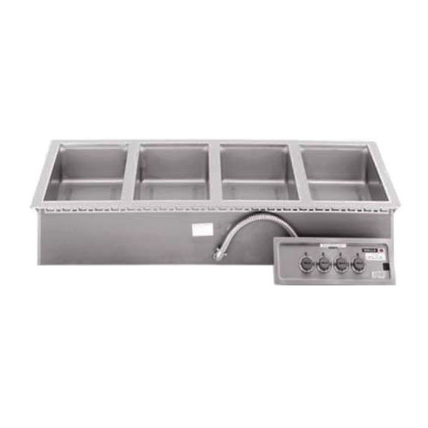 Wells MOD400TDM Four Pan Drop-in Hot Food Well with Drain Manifold - Thermostatic Control - 208/240V