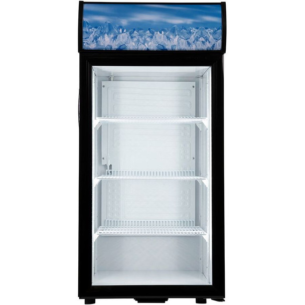 Adcraft CDRF-1D/4 Countertop Display Refrigerator, 4.2 Cu/Ft Adcraft CDRF-1D/4 Countertop Display Refrigerator, 4.2 Cu/Ft