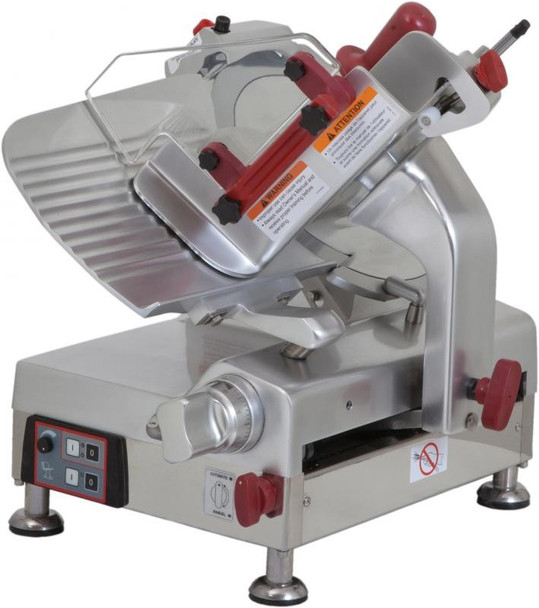 Omcan MS-IT-0300-A 12-inch Belt-Driven Automatic Slicer Omcan MS-IT-0300-A 12-inch Belt-Driven Automatic Slicer