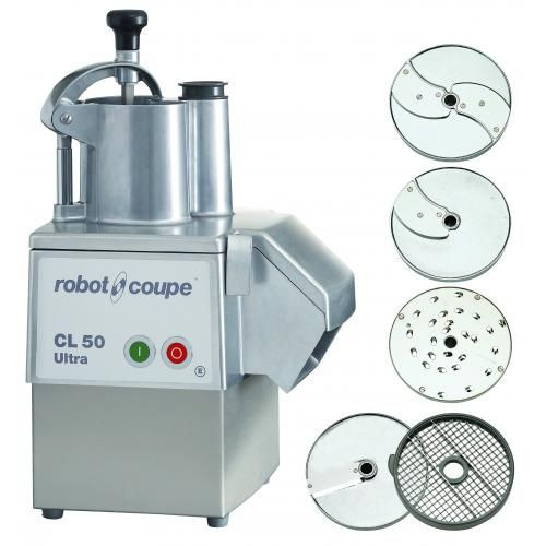 Robot Coupe CL50UPIZZA Continuous Feed Food Processor - 1.5 hp