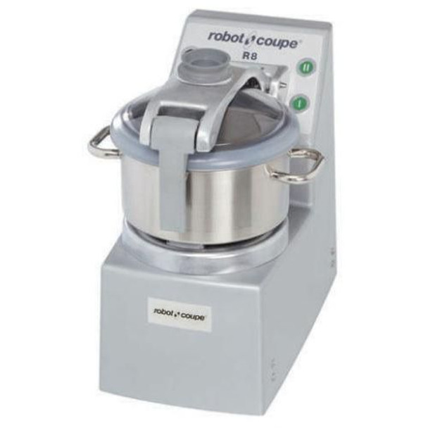 Robot Coupe R8 Vertical Food Processor with 8 Qt. Stainless Steel Bowl - 3 hp Robot Coupe R8 Vertical Food Processor with 8 Qt. Stainless Steel Bowl - 3 hp