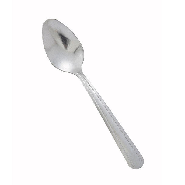 Winco 0001-01 Dominion Teaspoon, 5-13/16", Medium Weight - 12/Box