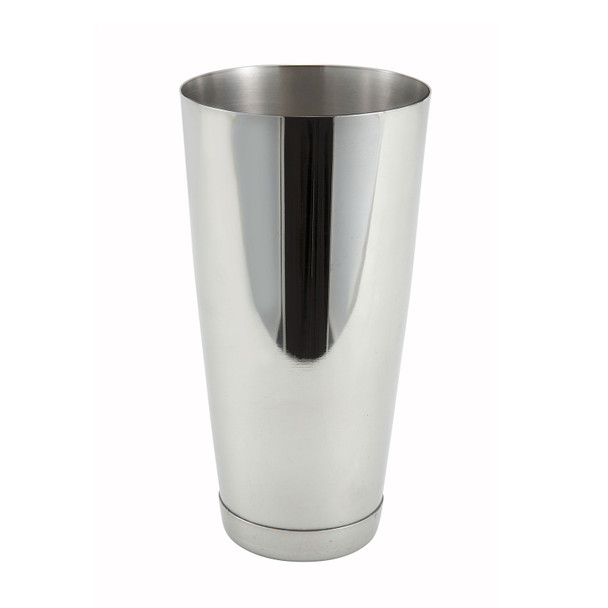 Winco BS-30 30 oz. Stainless Steel Bar Shaker