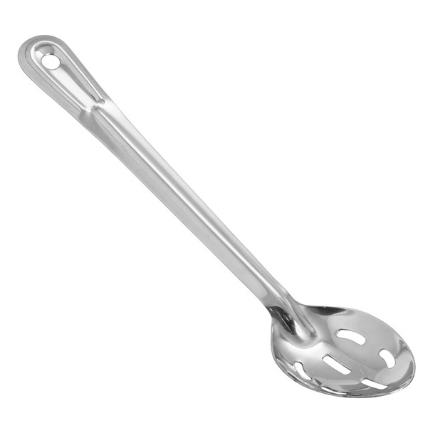 Winco BSST-13 Basting Spoon, Stainless Steel, 1.2mm - Slotted, 13"