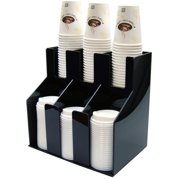 Winco CLO-3D Cup & Lid Organizer, 2 Tiers, 3 Stacks Winco CLO-3D Cup & Lid Organizer, 2 Tiers, 3 Stacks