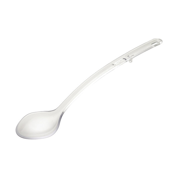 Winco CVSS-15C Serving Spoon, 15", Solid, Clear, Polycarbonate
