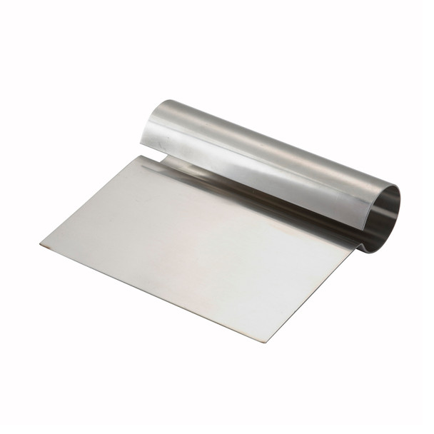 Winco DSC-1 Dough Scraper, 5-1/4" x 4-1/4", Stainless Steel Handle