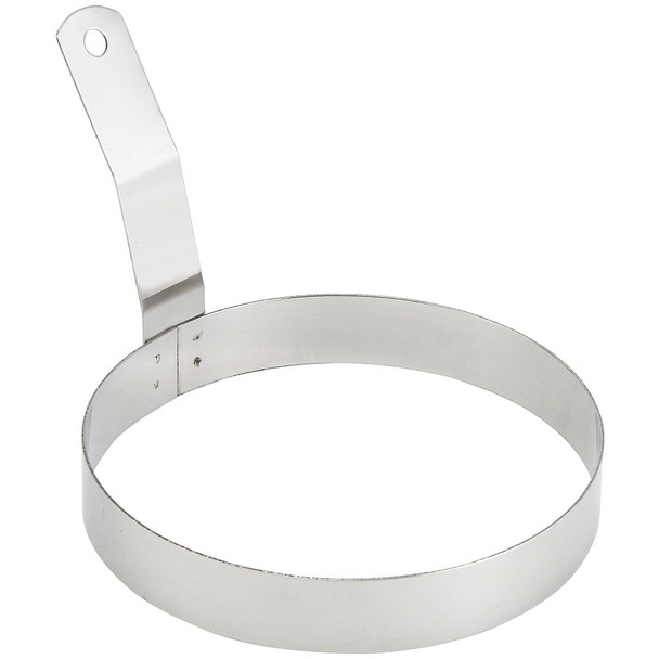 Winco EGR-6 6" Round Stainless Steel Egg Ring