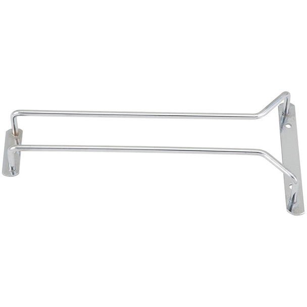 Winco GHC-10 10" Chrome-Plated Glass Hanging Rack