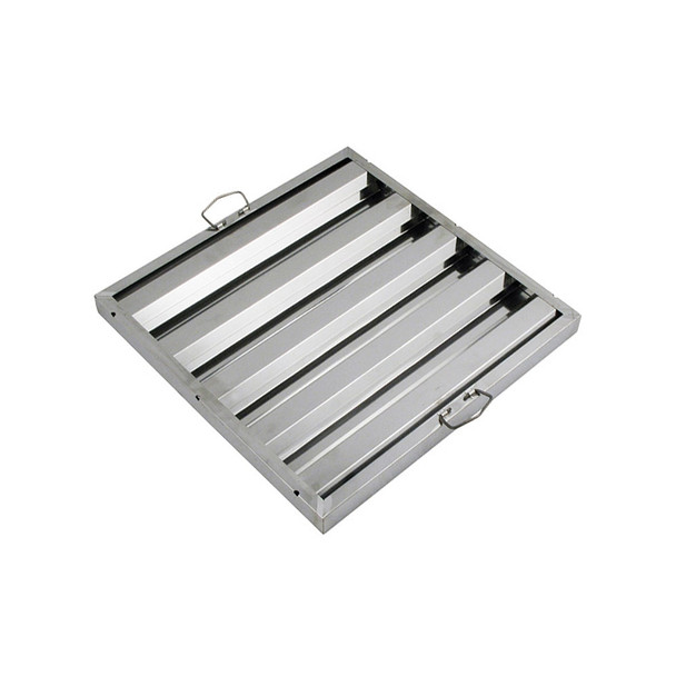 Winco HFS-2020 20"W x 20"H Stainless Steel Hood Filter